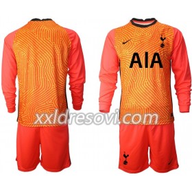 Tottenham Hotspur Golmanski Dječji Komplet Dresovi za Nogomet 2020-2021 M003 Dugim Rukavima (+ kratke hlače)